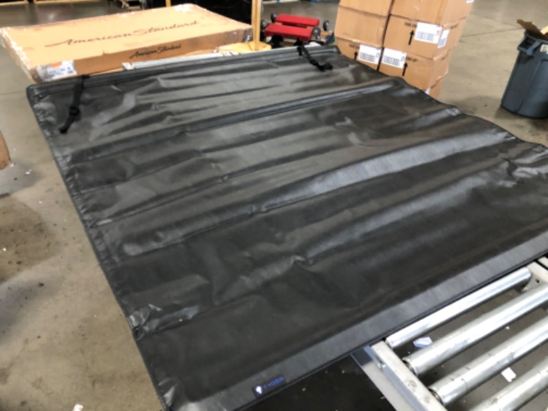 Photo 2 of (PARTS ONLY; MISSING MANUAL) Tyger Auto T1 Soft Roll Up Truck Bed Tonneau Cover for 2019 Chevy Silverado / GMC Sierra 1500 New Body Style (Incl. Denali) Fleetside 5.8' Bed without Utility Track System TG-BC1C9053