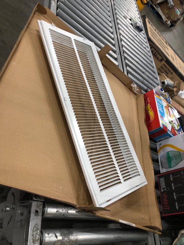 Photo 2 of (BENT CORNERS) TRUaire 190 Air Vent Grille, 12" x 30"