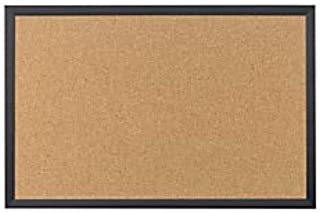 Photo 1 of U Brands Cork Bulletin Board, 23" x 35" (301U00-01) - Black Wood Frame