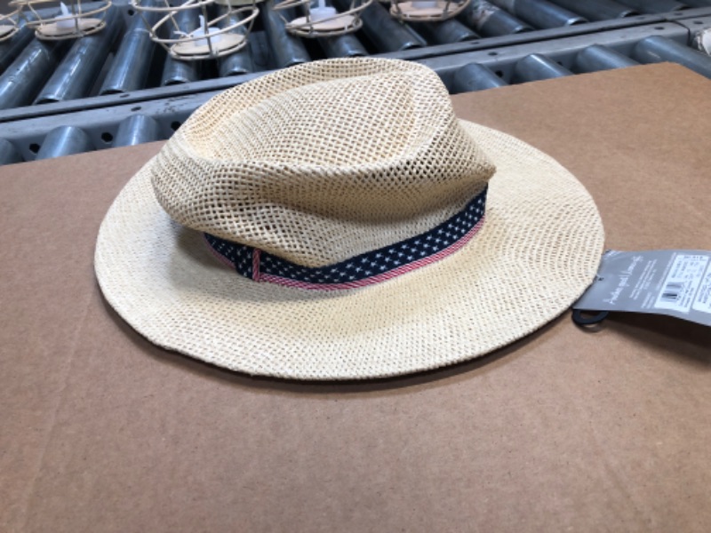 Photo 2 of (BENT TOP) Wemco Americana Gambler Hat - Tan

