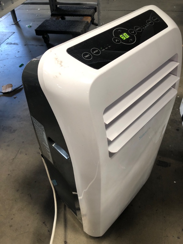 Photo 2 of ** MINOR DMAAGE** Serenelife Powerful Portable Room Air Conditioner, Compact Home A/C Cooling UNIT. Chilling 10,000 BTU with Built-in Dehumidifier