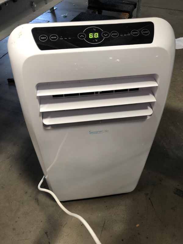 Photo 3 of ** MINOR DMAAGE** Serenelife Powerful Portable Room Air Conditioner, Compact Home A/C Cooling UNIT. Chilling 10,000 BTU with Built-in Dehumidifier