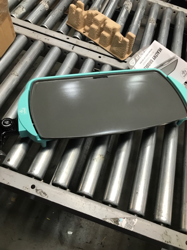 Photo 2 of GreenLife XL Griddle Turquoise CC005859-001
