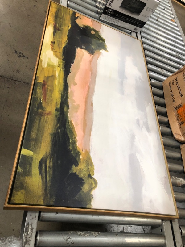 Photo 1 of 27" x 47" On Sunset Mesa Medium Wood Framed Wall Canvas - Threshold™ designed with Studio McGee
