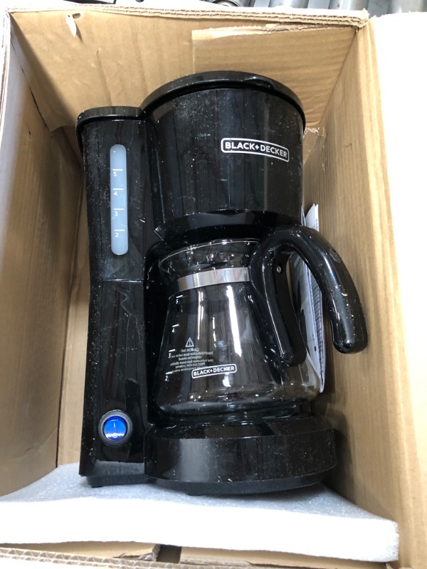 Photo 2 of BLACK+DECKER 5-Cup Coffeemaker, Black, CM0700BZ
