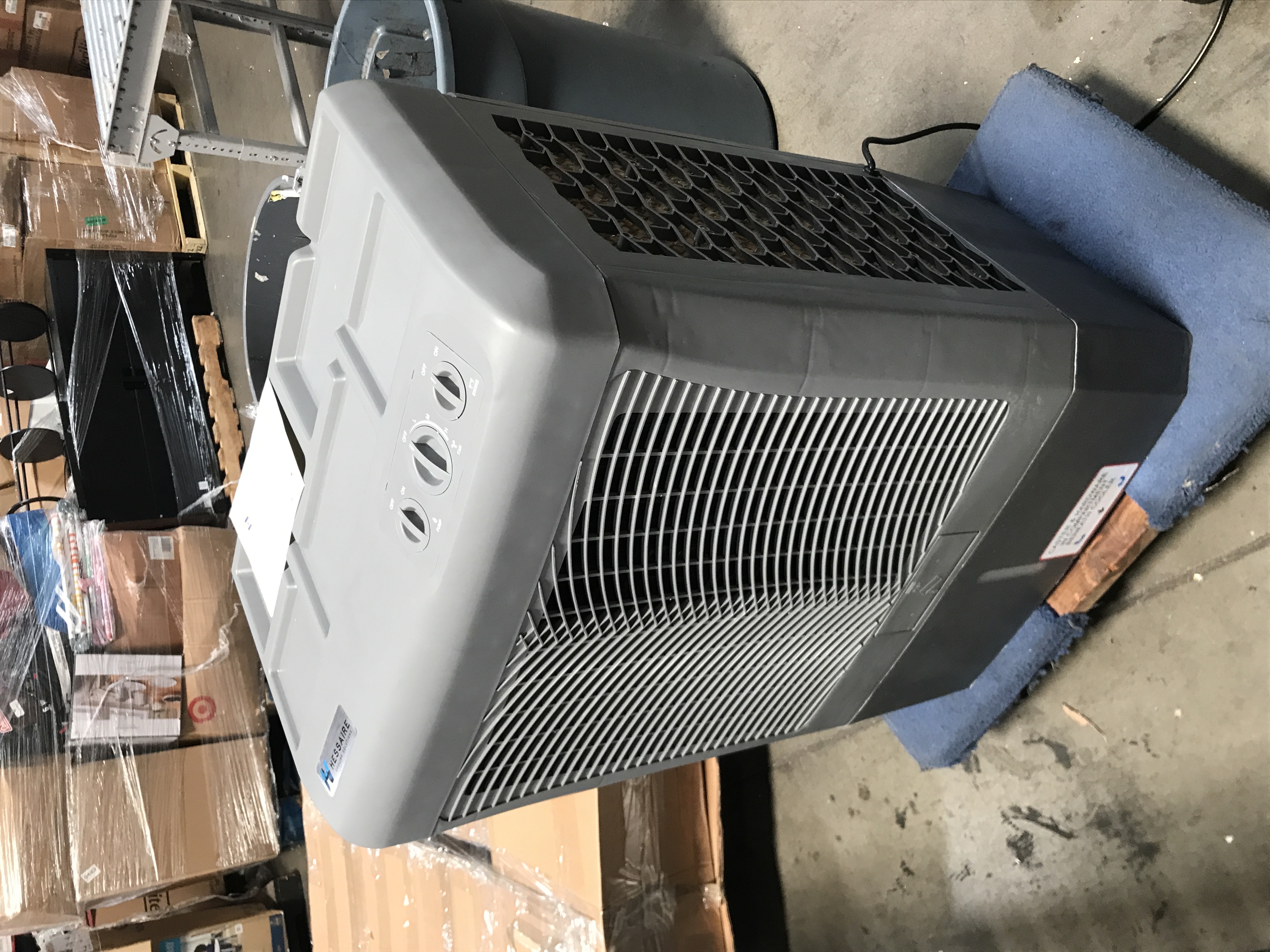 Photo 2 of Hessaire MC37M Evaporative Cooler, 3,100 CFM, Gray
