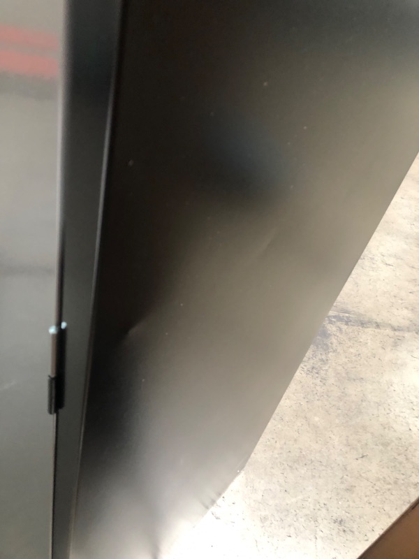 Photo 3 of (MULT. DENTS) Husky Welded Steel Floor Cabinet in Black and Gray (46 in W x 72 in. H x 24 in. D)