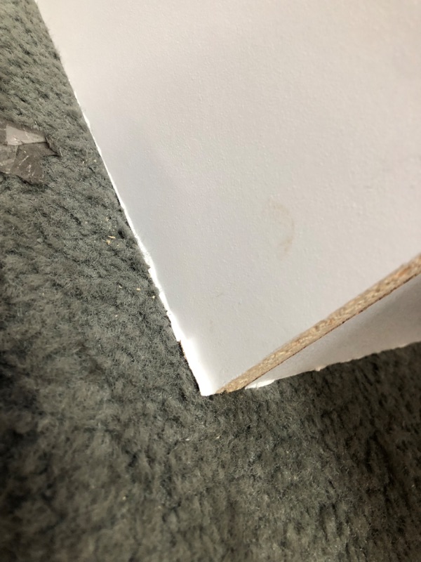 Photo 1 of (CRACKED/COSMETIC DAMAGES) Hampton Bay Cambridge Shaker Assembled 24 in. x 34.5 in. x 24.5 in. Base Cabinet w/ 1 Soft Close Drawer & 1 Soft Close Door in White