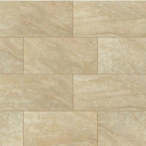 Photo 1 of (CRACKED TILE) MSI Onyx Crystal 12 in. x 24 in. Polished Porcelain Floor and Wall Tile (16 sq. ft. / case); 10 Cases 