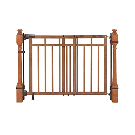 Photo 1 of Summer Banister & Stair Dog Gate & Dual Installation Kit,  The 33" tall baby gate fits openings up 32" to 48" wide.