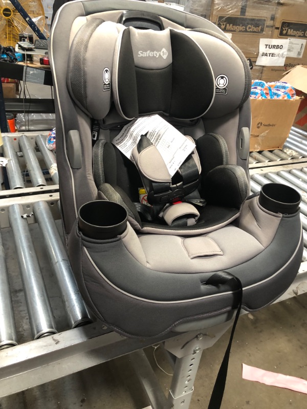 Photo 3 of Safety 1st Grow and Go All-in-One Convertible Car Seat, Rear-Facing 5-40 pounds, Forward-Facing 22-65 pounds, and Belt-Positioning Booster 40-100 pounds, Night Horizon
