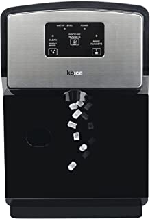 Photo 1 of (NOT FUNCTIONAL; DAMAGED ACCESSORIE; SCRATCHED) KBice Self Dispensing Countertop Nugget Ice Maker, Crunchy Pebble Ice Maker, Sonic Ice Maker?Produces Max 30 lbs of Nugget Ice per Day, Stainless Steel Display Panel
