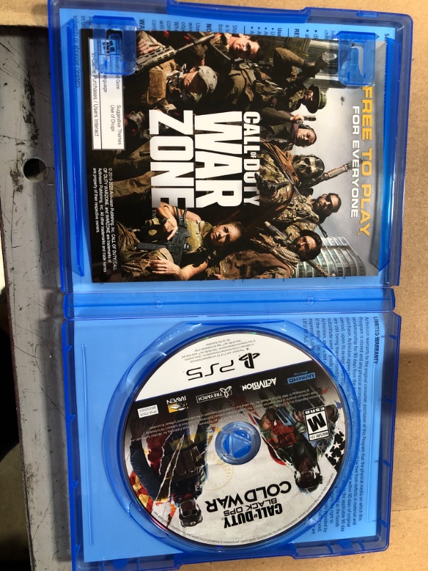 Photo 3 of Call of Duty: Black Ops Cold War - PlayStation 5- (FACTORY PACKAGED OPENED FOR INSPECTION)

