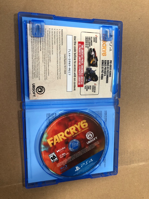 Photo 3 of Far Cry 6 - PlayStation 4-(FACTORY PACKAGED OPENED FOR INSPECTION)
