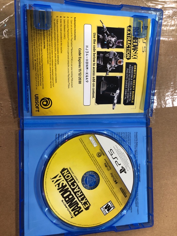 Photo 3 of Tom Clancy's Rainbow Six: Extraction - PlayStation 5-(FACTORY PACKAGED OPENED FOR INSPECTION)

