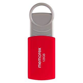 Photo 1 of Memorex 128GB Flash Drive USB 2.0 - Red (32020012821)

