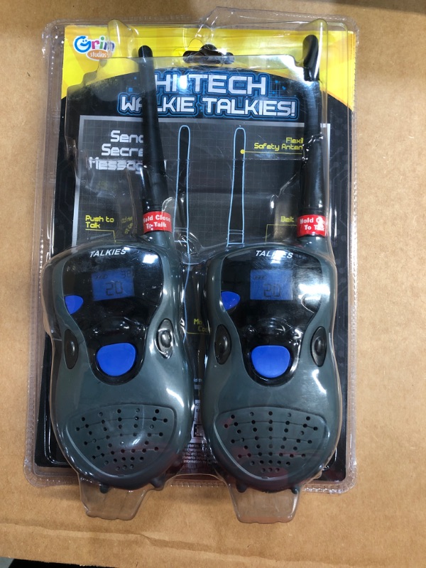 Photo 2 of Grin Studios HI-Tech Walkie Talkies Radio Built in Morse Code Functions 5+ A110
