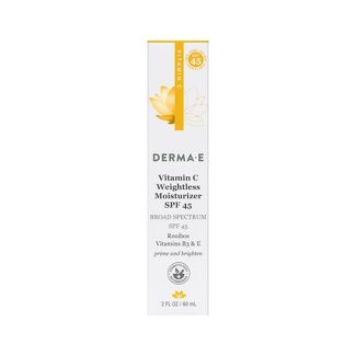 Photo 1 of (EXP. DATE: 12-2023) derma e Vitamin C Weightless Moisturizer - SPF 45 - 2 fl oz

