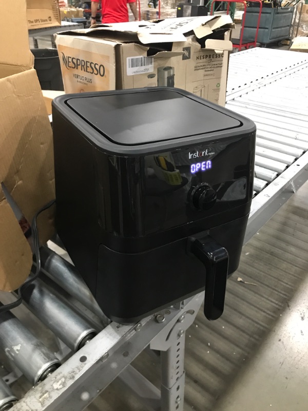 Photo 1 of Instant Pot Vortex 5.7QT Large Air Fryer Oven Combo, Customizable Smart Cooking Programs, Digital Touchscreen, Nonstick and Dishwasher-Safe Basket, Includes Free App with over 1900 Recipes
