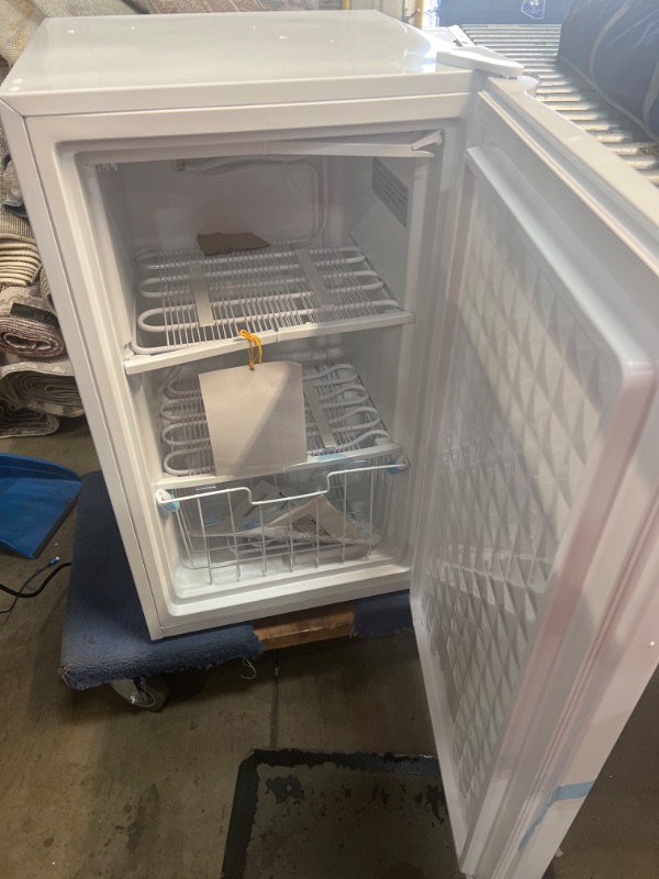 Photo 1 of Midea WHS-109FW1 Upright Freezer, 3.0 Cubic Feet, White

