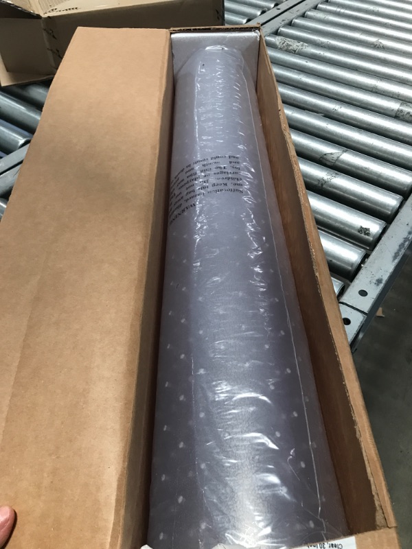 Photo 1 of Resilia Office Desk Chair Mat - for Low Pile Carpet (with Grippers) Clear, 30 Inches x 48 Inches, Made in The USA
