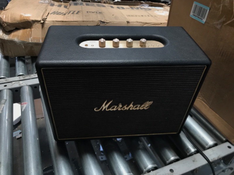 Photo 2 of Marshall Woburn I Black Bluetooth Speaker
