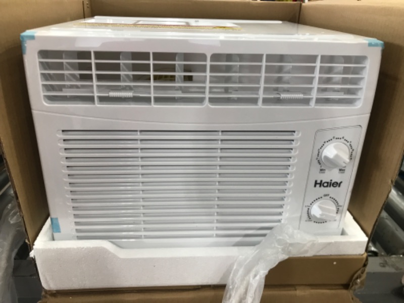 Photo 4 of Haier 5050 BTU 115V Window Air Conditioner for Bedroom White QTPC05AA

