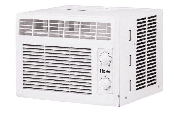 Photo 1 of Haier 5050 BTU 115V Window Air Conditioner for Bedroom White QTPC05AA

