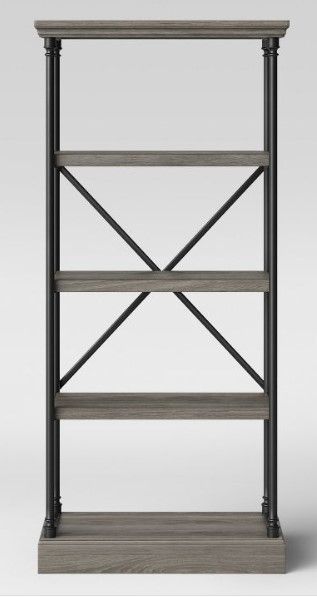 Photo 1 of 65" Conway Cast Iron Bookshelf - Threshold™

