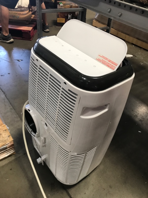 Photo 5 of BLACK+DECKER 12,000 BTU Portable Air Conditioner with Heat and Remote Control, White
