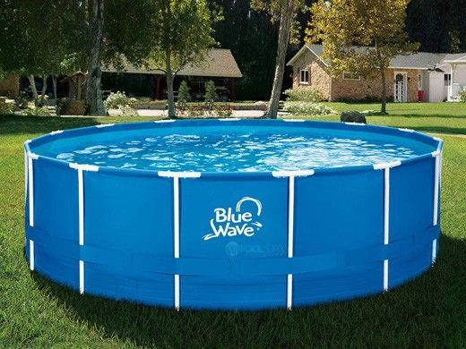 Photo 1 of **MISSING POLES**
Blue Wave Active Frame Swimming Pool Package | 15' Round 48" Tall ***PARTS ONLY***