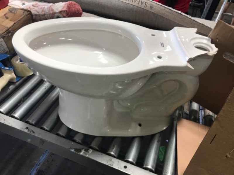 Photo 2 of American Standard 3481.001.020 Cadet Normal Height Bowl for Pressure Assist Toilet, White
