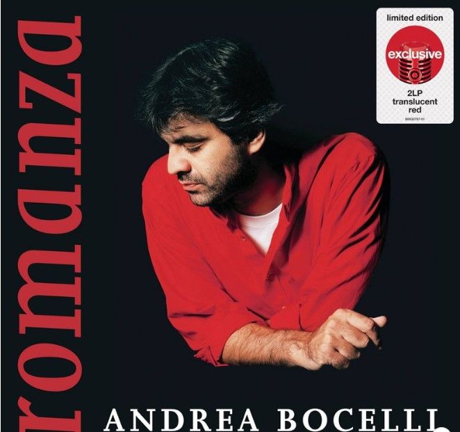 Photo 1 of **VINYL DISK BENT**
Andrea Bocelli - Romanza (Target Exclusive, Vinyl)

