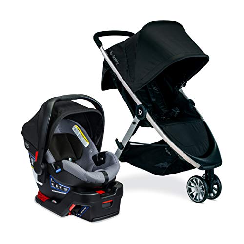 Photo 1 of Britax B-Lively & B-Safe Gen2 Travel System Cobblestone SafeWash
