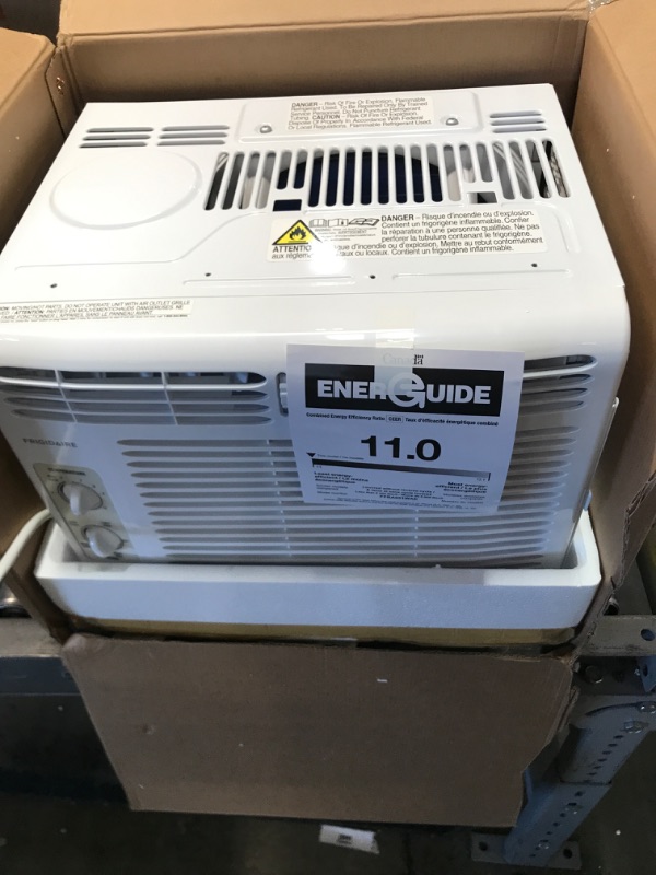 Photo 2 of Frigidaire 5000 BTU Window Air Conditioner with Mechanical Control, White (FFRA051WAE)
