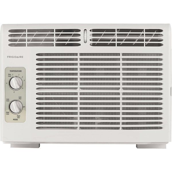 Photo 1 of Frigidaire 5000 BTU Window Air Conditioner with Mechanical Control, White (FFRA051WAE)
