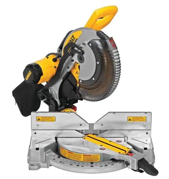 Photo 1 of 15 Amp Corded 12 in. Double-Bevel Compound Miter Saw with Cutline LED
