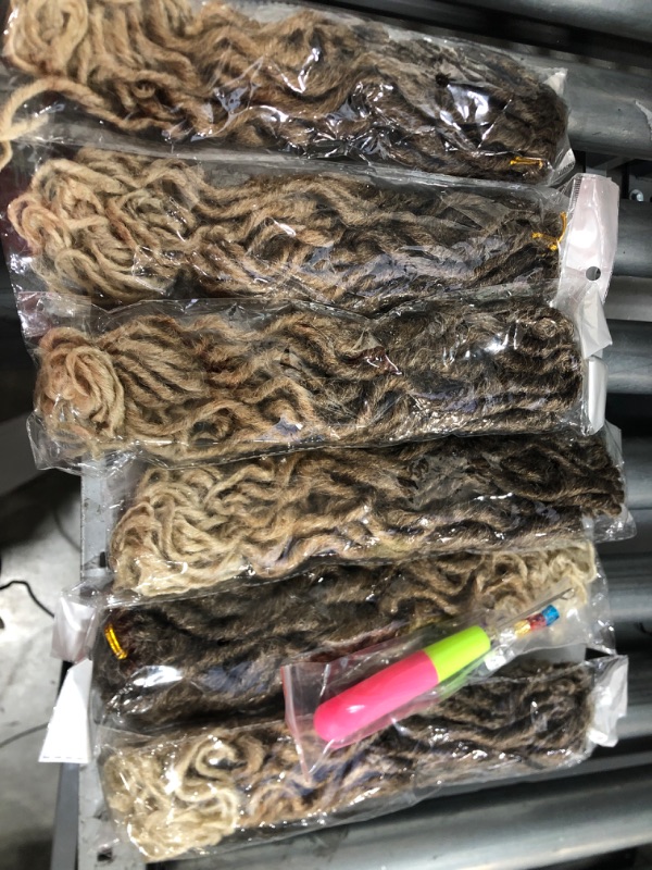 Photo 2 of 6 Packs Goddess Locs Crochet Hair 12 Inch