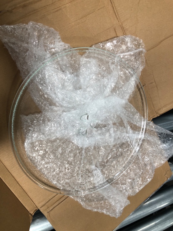 Photo 2 of 12" Microwave Plate Replacement, Compatible with Whirlpool Glass Turntable Tray, Equivalent to W10337247, W11367904