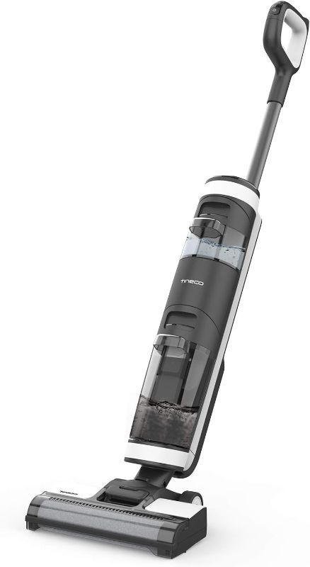 Photo 1 of **NON FUNCTIONAL**Wet Dry Vacuum, AlfaBot T36 Cordless Floor Vacuum Cleaner and Mop for Hardwood Floor & Area Rugs, Lightweight Wet-Dry Floor Cleaner with Self Cleaning, One-Step Cleaning/Voice Assistance