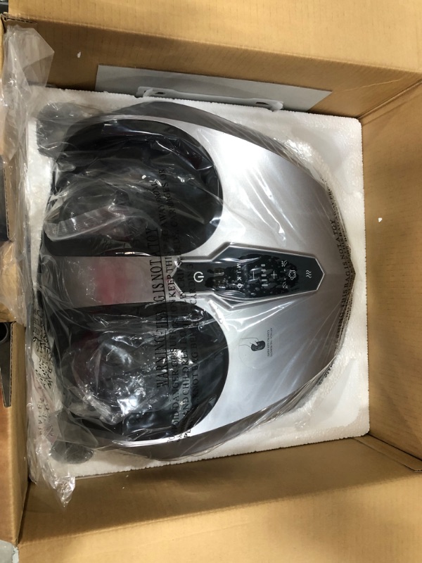 Photo 1 of MIKO Foot Massager Machine with Deep-Kneading, Compression, Shiatsu, and Heat for Plantar Fasciitis, Neuropathy, Fits up to Men Size 13
