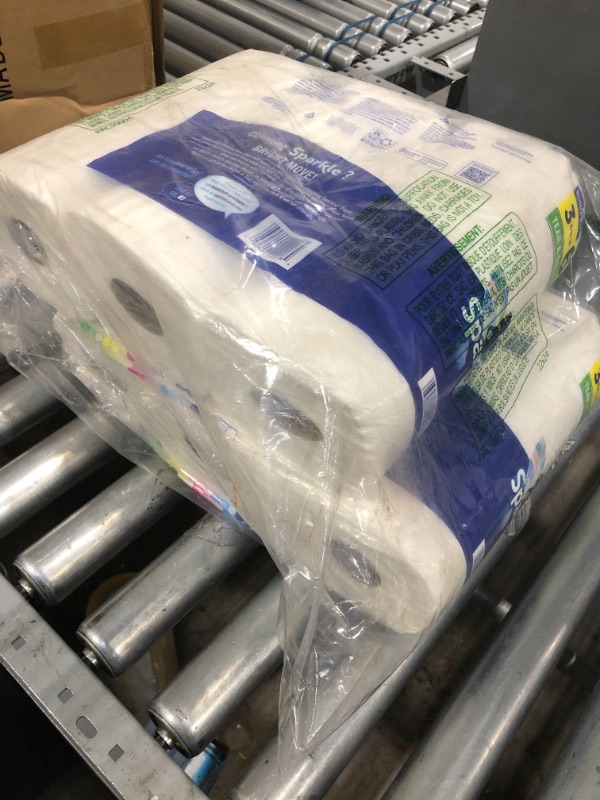 Photo 1 of 2 PACKS Sparkle Tear-A-Square Paper Towels, White, 3 Double Rolls