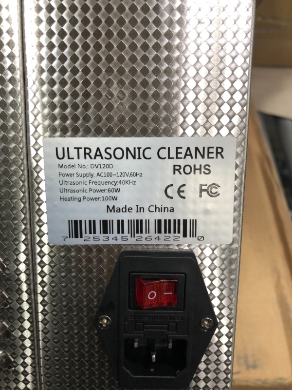 Photo 3 of 2L Ultrasonic Jewelry Cleaner
