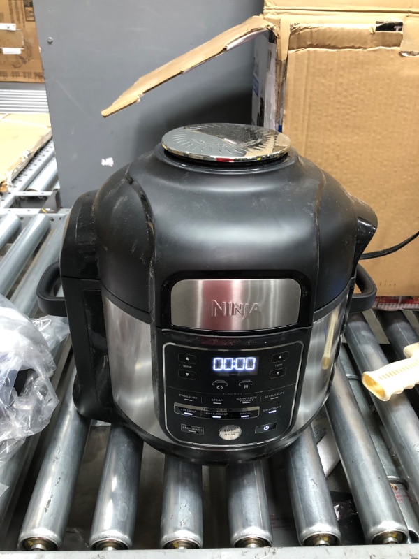 Photo 4 of ***PARTS ONLY*** Foodi 8 qt. XL 12-in-1 Stainless Steel Electric Multicooker Air Fryer Pressure Cooker (OS401)