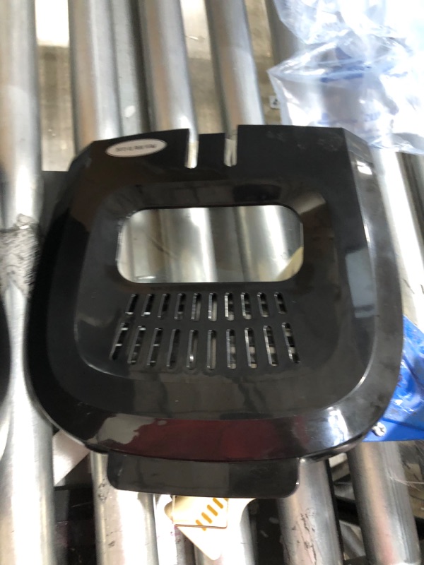 Photo 2 of **NON FUNCTIONAL heating element**Hamilton Beach - 8-Cup Immersion Heater Deep Fryer - Black