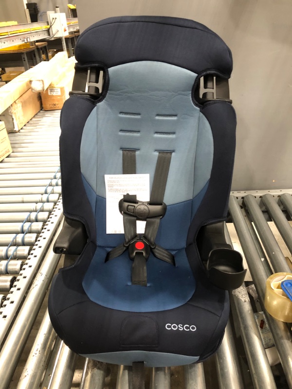 Photo 3 of Cosco Finale DX 2 in 1 Booster Car Seat Sport Blue