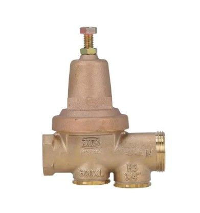 Photo 1 of 3/4 in. x 3/4 in. Brass Pipe-Thread Water-Pressure Reducing Valve
