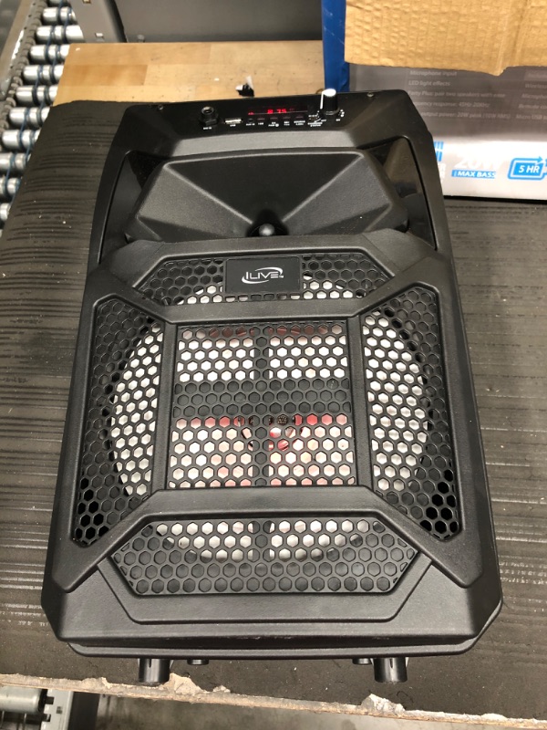 Photo 1 of **MISSING REMOTE**SPEAKER WORKS BUT DOESNT CONNECT TO BLUETOOTH** iLive
Wireless Jobsite Tailgate Speaker with Bluetooth and Remote