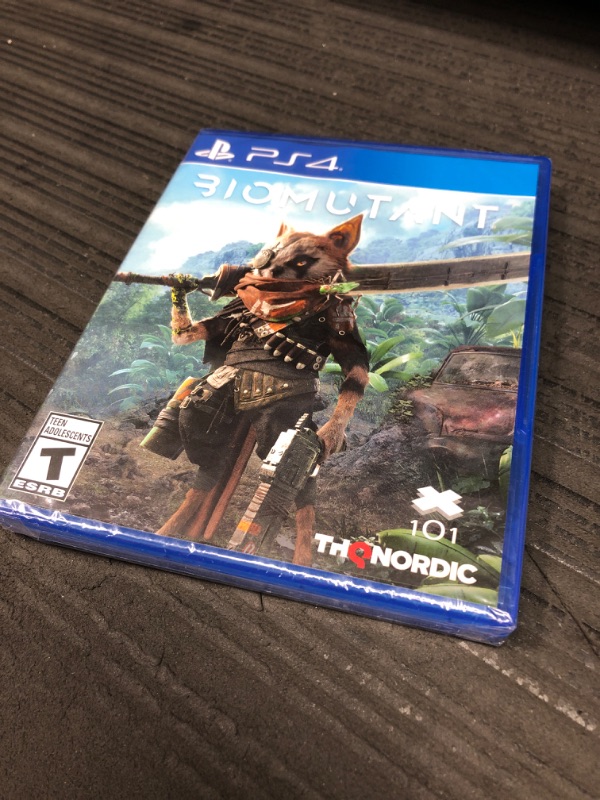 Photo 2 of **FACTORY NEW OPENED TO VERIFY* Biomutant - PlayStation 4

