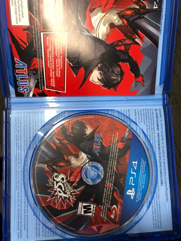 Photo 3 of **FACTORY NEW OPENED TO VERIFY* Persona 5 Strikers - PlayStation 4